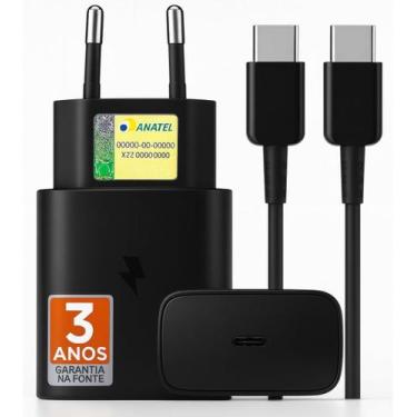 Imagem de Carregador Turbo 120W USBC Compatível com Samsung S26 ULTRA S25 ULTRA 