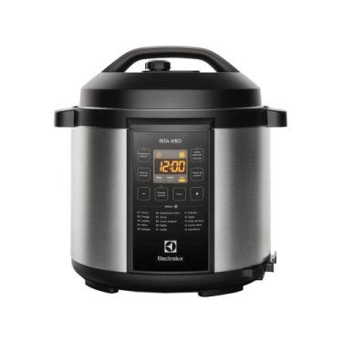 Imagem de Panela de Pressão Elétrica Digital 6L Electrolux Chef Controle de Temp