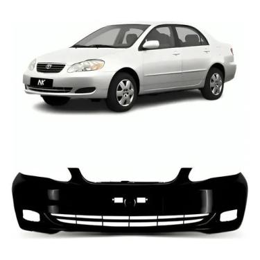 Imagem de Parachoque Dianteiro Corolla 2005 2006 2007 2008 Novo Preto - NK