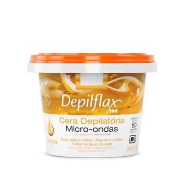 Imagem de Depilflax cera microondas 200g natural