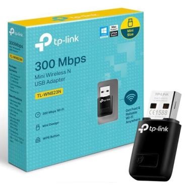 Imagem de Placa de Rede TPLink TLWN823N 300Mbps USB Sem fio 2187