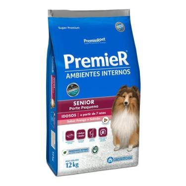 Imagem de Ração Premier Pet Ambientes Internos Cães Sênior - 12 Kg