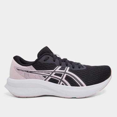 Imagem de Tênis Asics Patriot 14 Feminino, Preto, Rosa, 37