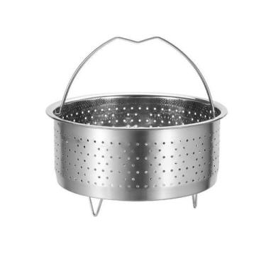 Imagem de Cesto para Cozinhar a Vapor Skingwa em Aço Inoxidável 22 cm para Panel