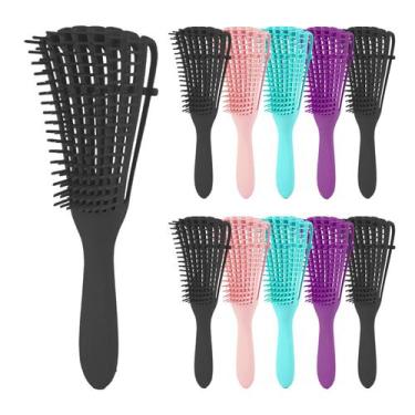 Imagem de 10 Escova Polvo Multifuncional Modelador de Cacho Atacado - Vie Luxe