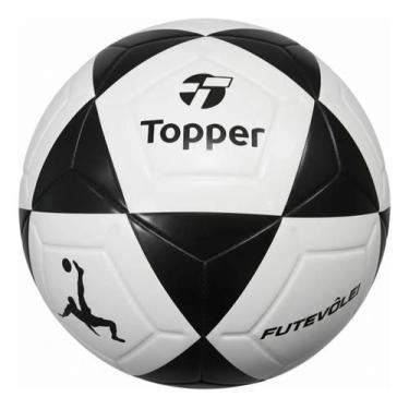 Imagem de Bola De Futevôlei Topper Oficial R1 BRANCA