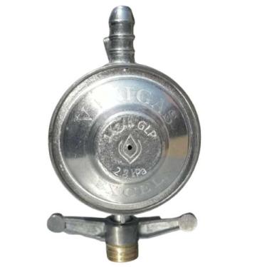 Imagem de regulador gás fogão click 1kg com registro original inmetro - VINIGÁS