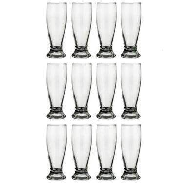 Imagem de Jogo de 12 Copos Tulipa Munich de Vidro 200ml para Chopp e Cerveja Nad