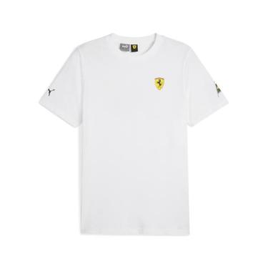 Imagem de Camiseta PUMA Ferrari GP Brasil F1 2023 Branca  Edição Especial, Branc