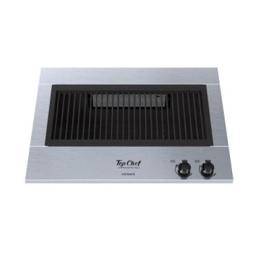 Imagem de Churrasqueira a Gas Venax Grill Top Chef de Embutir Inox