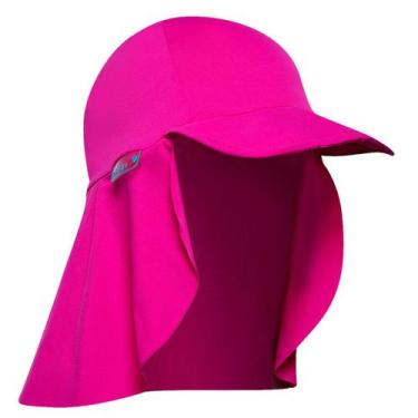 Imagem de Boné Praia Legionário Bebê e Infantil Pink Tip Top, 8-10