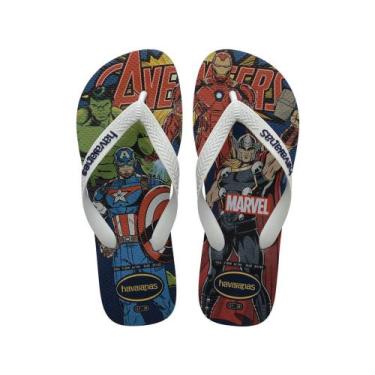 Imagem de Chinelo Havaianas Top Marvel Classic, Marinho, 45/46