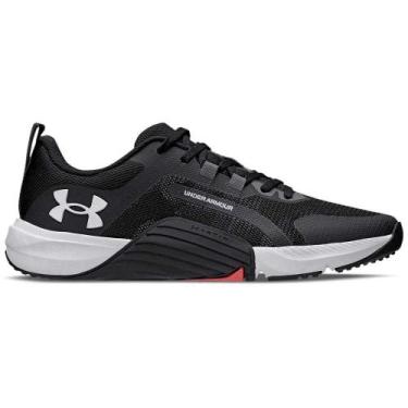Imagem de Tenis under armour masculino tribase reps 3027500, Preto, Chumbo, Bran