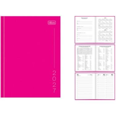 Imagem de Agenda 2026 Pepper Rosa COST 160F 123X166 PCT.C/06 - Tilibra