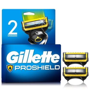 Imagem de Lâmina de Barbear Gillette Fusion Proshield 2 Peças, 2
