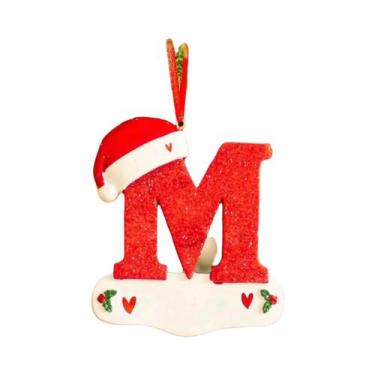 Imagem de Decoração De Árvore De Natal Com 26 Letras Em Acrílico DIY, Ornamento 