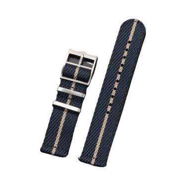 Imagem de Pulseira De Relógio Unissex De Nylon Com Liberação Rápida, 20mm 22mm, 