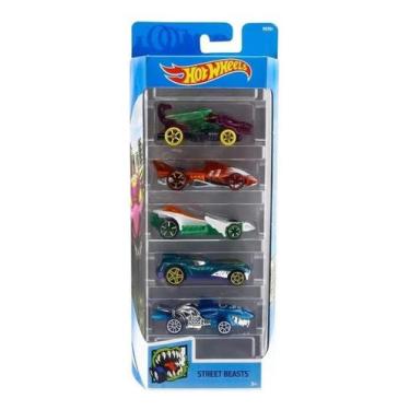 Imagem de Pack 5 Carrinhos Hot Wheels Coleção Rara Sortidos Mattel