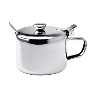 Imagem de Acucareiro Inox 10x7x7cm - Zein Importadora