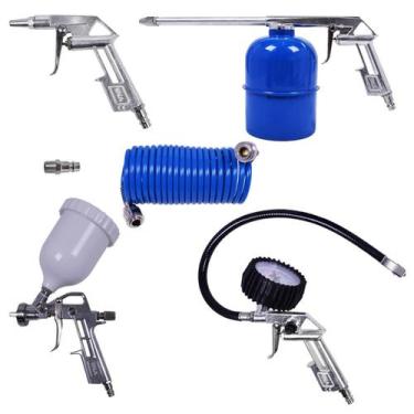 Imagem de Pistola Pintura Kit 5 Peças 1.2kg IP20 Kala