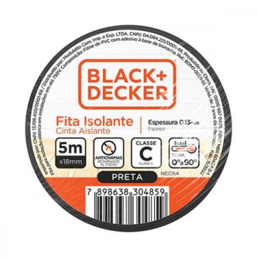 Imagem de Fita Isolante B_D 05Mts - Kit C/10 Unidades - BLACK & DECKER