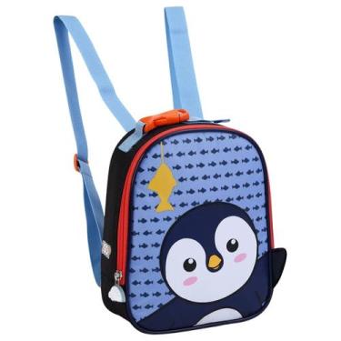 Imagem de Lancheira Térmica Infantil Escola Creche Passeio Fofa Pinguim - Seanit