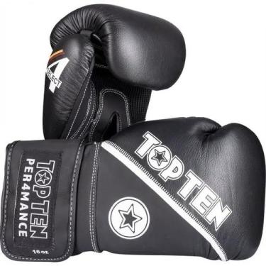 Imagem de Luva de Boxe e Muay Thai 100% couro PREMIUM 4SELECT PERFORMANCE - Top 