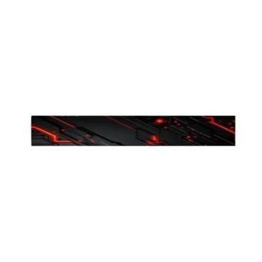 Imagem de Adesivo De Para-brisa De Motocicleta Cyber Neon Circuit Com Design Úni