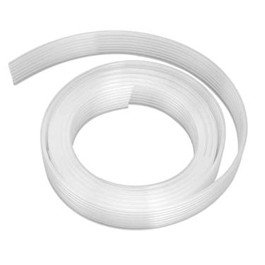 Imagem de Tubo de tintas solventes, resistente à corrosão Tamanho padrão Tubo de tinta de fácil conexão Plástico PP para máquina fotográfica para impressora UV(8 linhas, 3m)