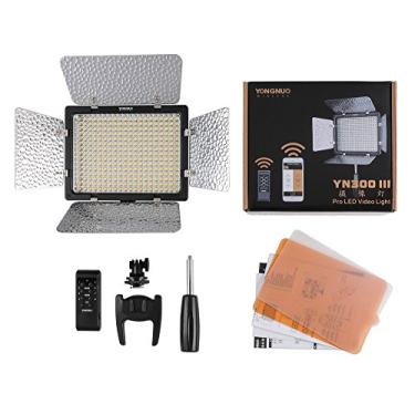 Imagem de YONGNUO YN300 III Luz de vídeo LED para câmera com temperatura de cor ajustável 3200K-5600K para Canon, Nikon, Pentax, Olympus, Samsung
