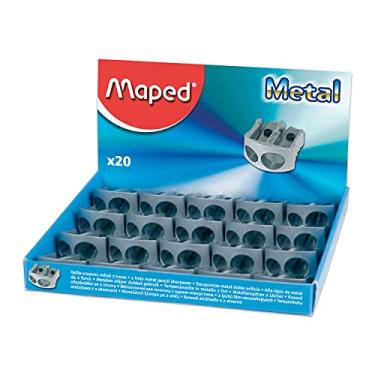 Imagem de Maped Classic 2 furos apontador de lápis de metal x20 (506700)