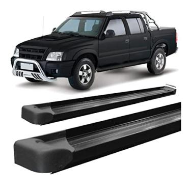 Imagem de Estribo S10 1995 ate 2011 chapa Alumínio Preto C/D