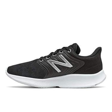 Imagem de New Balance Tênis de corrida feminino Dynasoft 068 V1, Preto/branco, 36