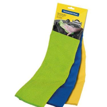 Imagem de Panos De Microfibra 3 Pecas Tramontina