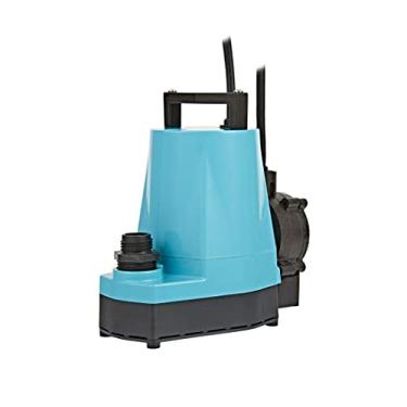 Imagem de Little Giant 505350 5-ASP-LL 1.200 GPH 1/6 HP Bomba de água submersível hidropônica/utilitária automática para comercial, industrial, residencial