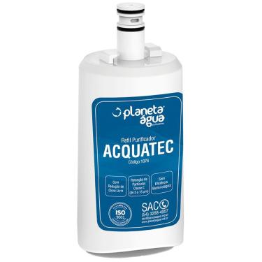 Imagem de Refil Filtro Acquatec Com Carvão Ativado Planeta Água