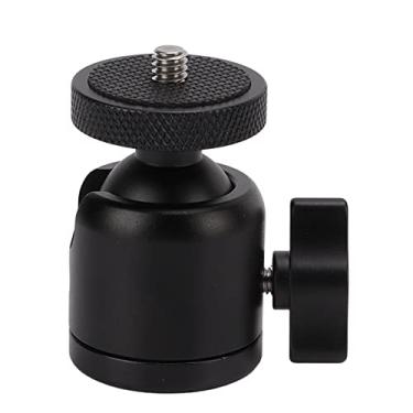 Imagem de Cabeça esférica de tripé, parafuso de 6,35 mm, suporte para câmera, tripé adaptador de 360 graus para fotografia de câmera sem espelho SLR