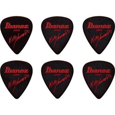 Imagem de Ibanez B1000KL Kiko Loureiro Signature Picks Pacote com 6 (B1000KLBK)