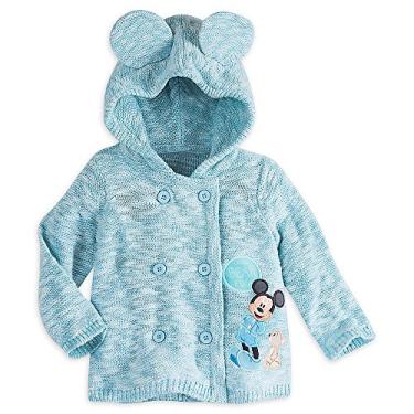 Imagem de Suéter de camisola Mickey Mouse da Disney para bebês, Azul, 12-18 Month