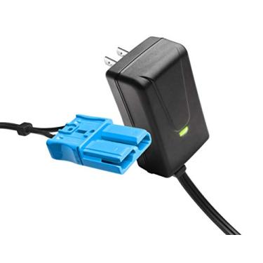 Imagem de Carregador de bateria de 12 volts com plugue azul grande, para carro de 12 V Kid Trax Child Ride On Car Mecerdes ML63 Dodge Ram 3500 Dodge Police Car Dodge Viper More