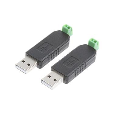 Imagem de Adaptador conversor USB para RS485 NOYITO CH340T Chip 64 bits adequado para Windows 7 8 10 (pacote com 2)