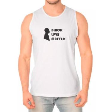 Imagem de Camiseta Regata Masculino Algodão Black Lives Matter - Ragor