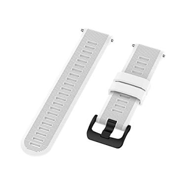 Imagem de C2D JOY Pulseira de liberação rápida compatível com Garmin Forerunner 955 (Solar)/965 e Approach S62/S70 pulseira de relógio de substituição também para 945 LTE/745 - pulseira de silicone - nº 31