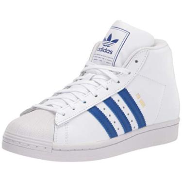 Imagem de adidas Originals Kids' Pro Model Sneaker, White/Blue/Gold foil, 7