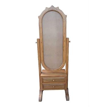 Imagem de Barrocarte Toucador Rústico Pascal em Madeira de Demolição - Cód 2411