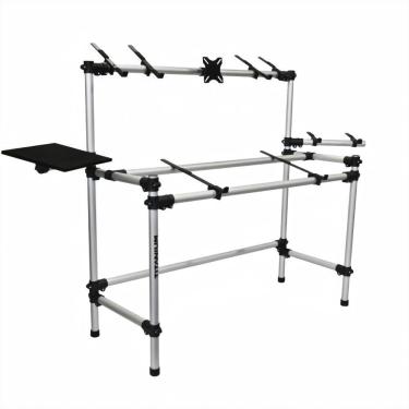 Imagem de Rack Para Studio Titanium Racks RS130S Ideal Para Produtores Musicais e Djs Acomodarem Todos Seus Equipamentos de Trabalho