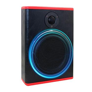 Imagem de CIADAZ Subwoofer fino sob o assento de áudio de carro de 8 polegadas e 600 W Kit de alto-falantes de graves ativos de alta potência 12 V com função de agudos BT Amplificador de potência integrado para