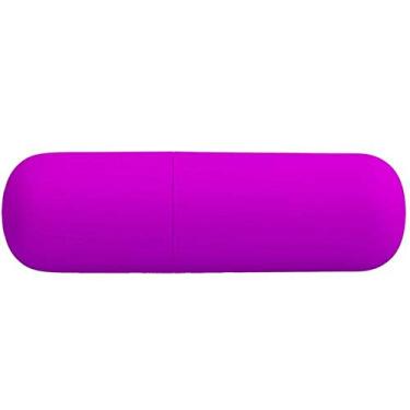 Imagem de Cápsula Vibratória Power Pretty Love 12 Modos Vibração Recarregável Roxo