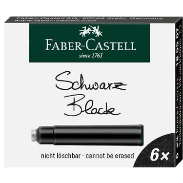 Imagem de Faber-Castell Cartuchos de tinta padrão 185506 preto padrão