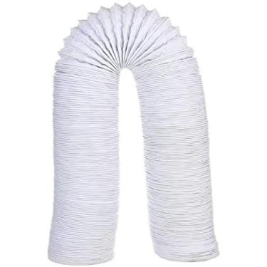 Imagem de Mangueira De Ar Condicionado Com Duto De Ventilador 7M 80-150mm De Diâmetro Peças Sobressalentes De Ar Condicionado Flexível Portátil Mangueira De Ventilação Folha De Alumínio Mangueira De Exaustã